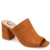 New Journee Collection Adelaide Sandal Camel