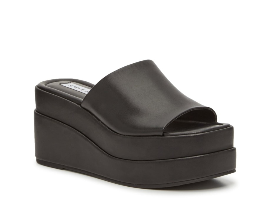 Wholesale Steve Madden Moveable Platform Sandal Black