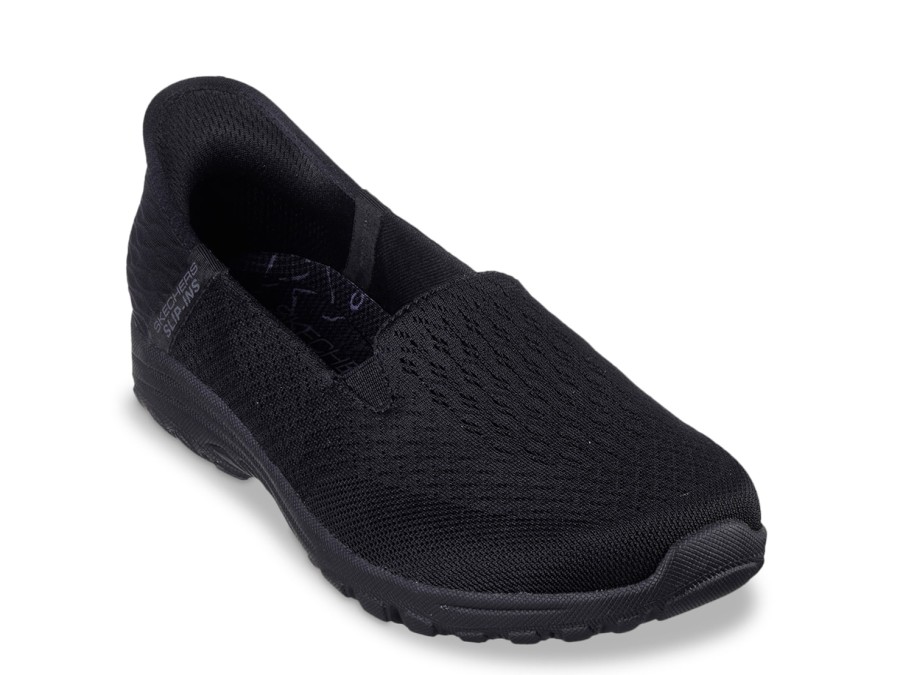 Best Skechers Reggae Fest 2.0 Hands Free Hands Free Slip-Ins: Guiding Light Slip-On Sneaker - Women'S Black