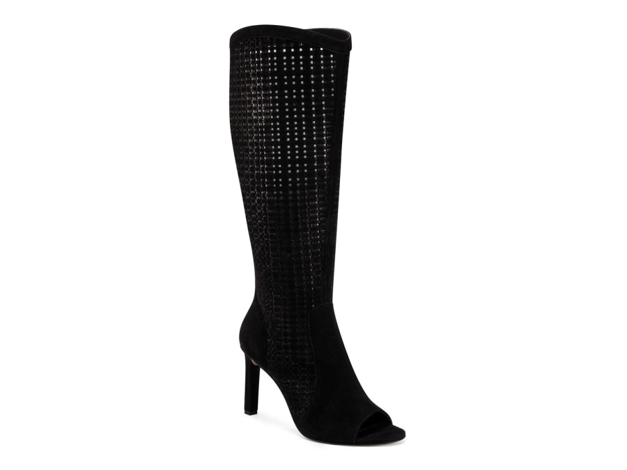 New Vince Camuto Shelrica Boot Black Suede