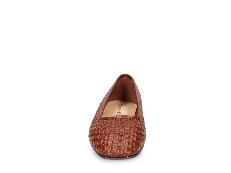 Best Bella Vita Kimiko Ballet Flat Dark Brown