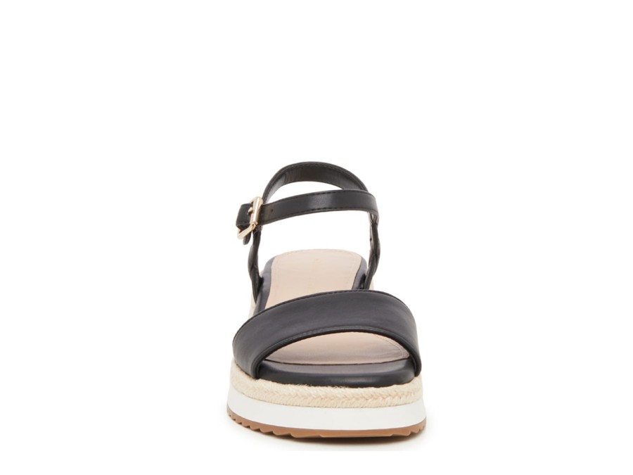 Best Kelly & Katie Nicie Wedge Sandal Black