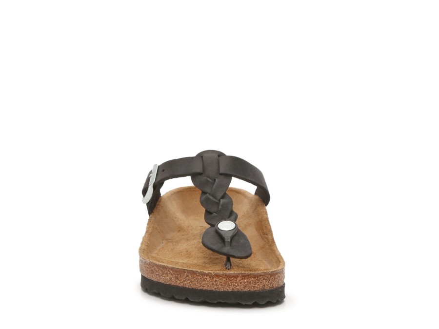 Clearance Birkenstock Gizeh Braided Sandal - Women'S Black