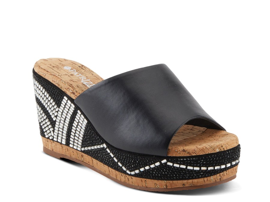 Best Patrizia by Spring Step Radiant Wedge Sandal Black