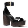 Clearance Michael Michael Kors Tara Platform Sandal Black