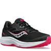 Online Saucony Cohesion 16 Running Shoe - Women'S Black/White/Hot Pink