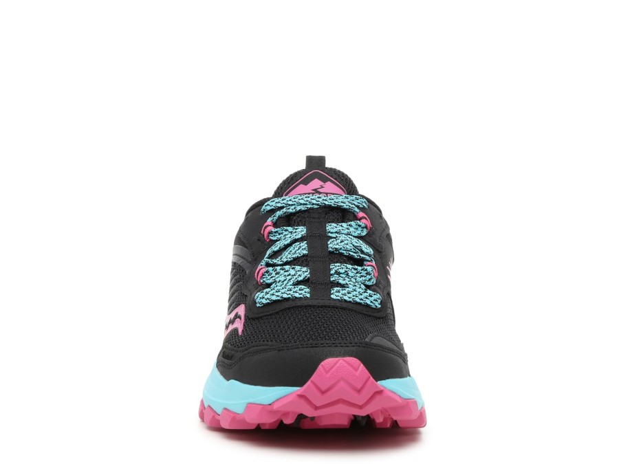 Best Saucony Excursion Tr15 Trail Running Shoe - Women'S Black/Blue