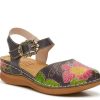 Wholesale L'Artiste by Spring Step Giesel Floral Clog Navy