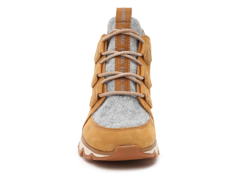 Best SOREL Kinetic Caribou Snow Boot Light Brown/Grey