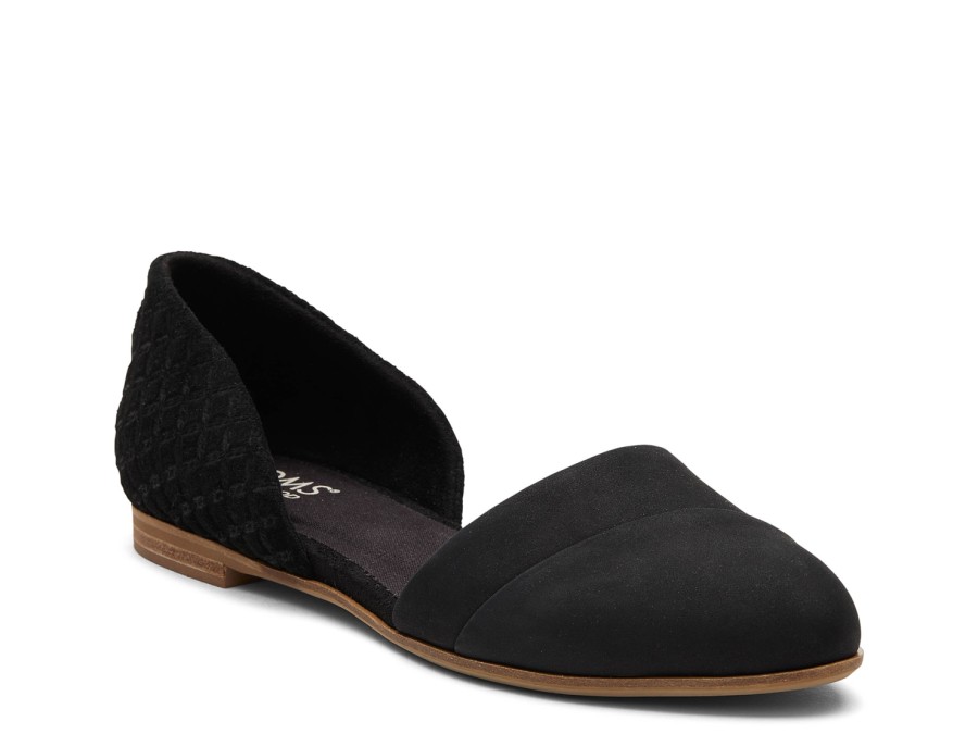 Clearance TOMS Jutti Flat Black