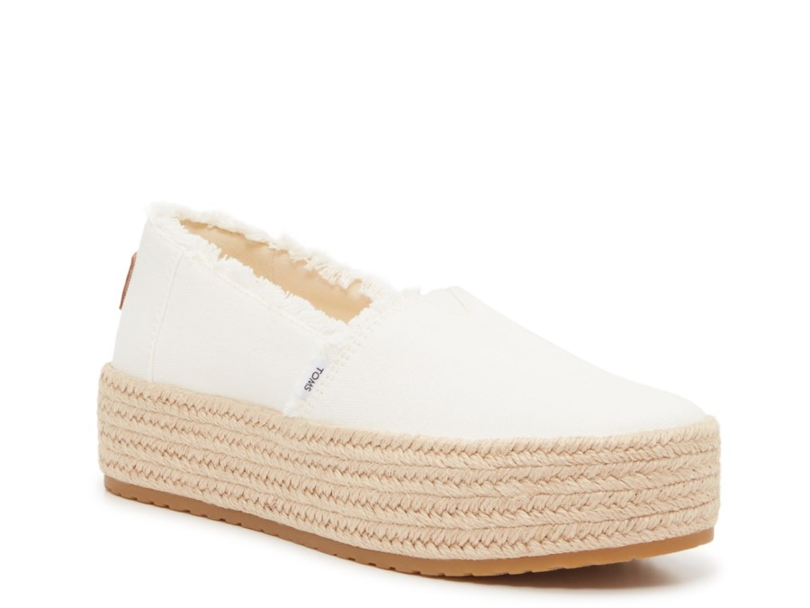 Hot TOMS Valencia Espadrille Slip-On - Women'S White