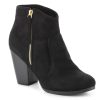 Hot Journee Collection Link Bootie Black