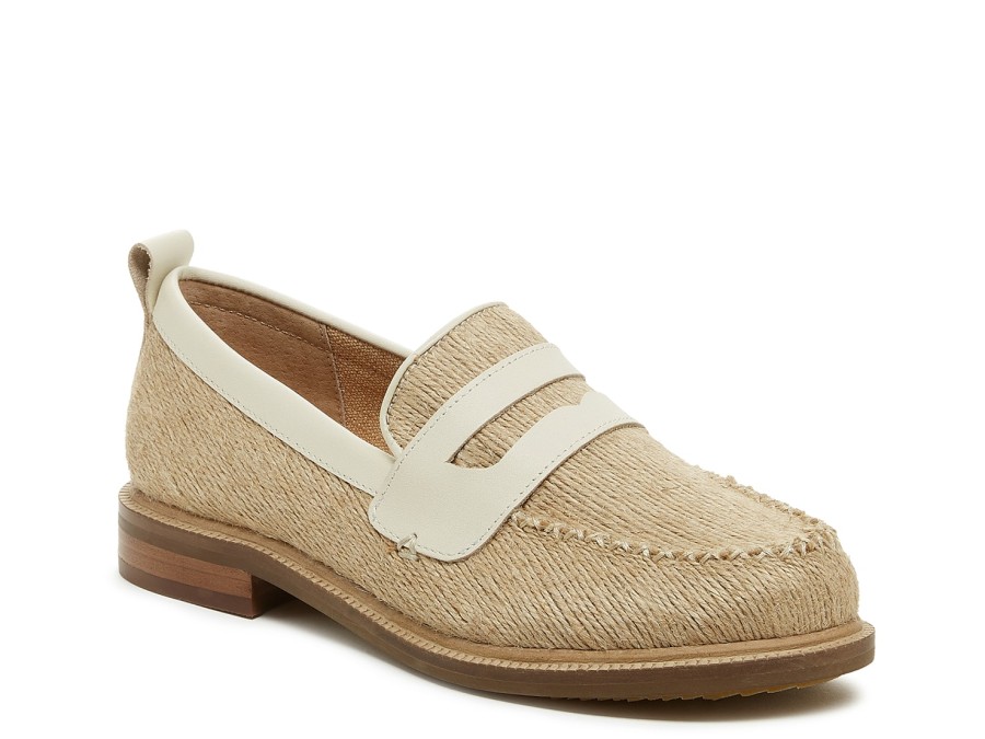 Wholesale Kelsi Dagger Brooklyn Lens Loafer Beige Jute/Leather