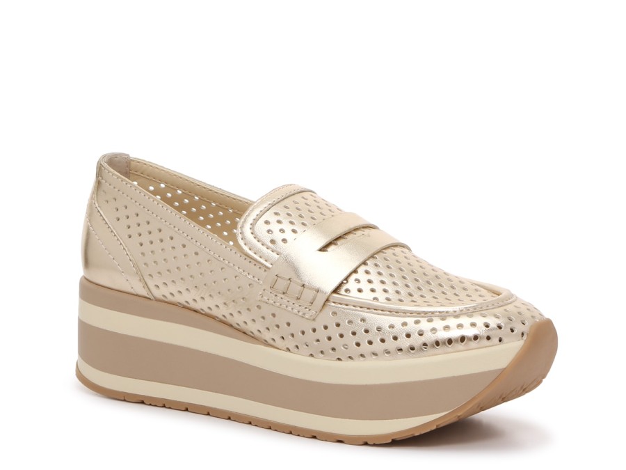 New Dolce Vita Janine Slip-On Gold Metallic