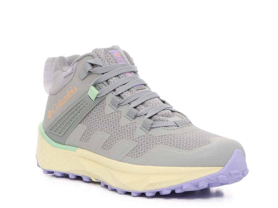 Online Columbia Facet 75 Hiking Boot - Women'S Light Grey/Beige/Lavender