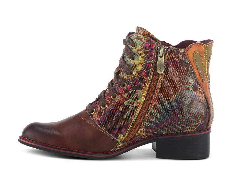 Best L'Artiste by Spring Step Benatar Bootie Brown Multicolor