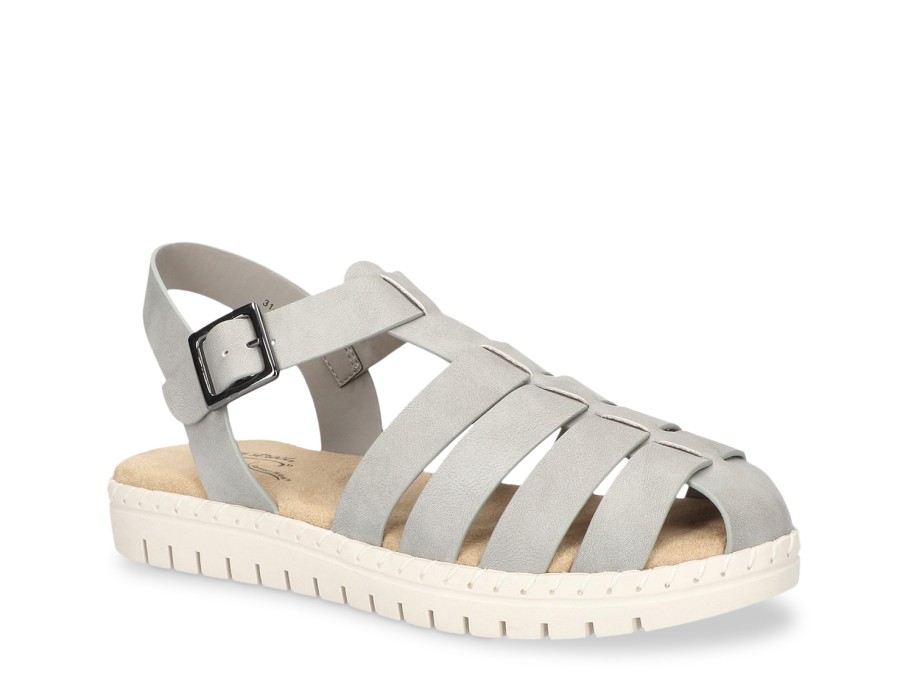 Wholesale Easy Street Denalize Fisherman Sandal Grey