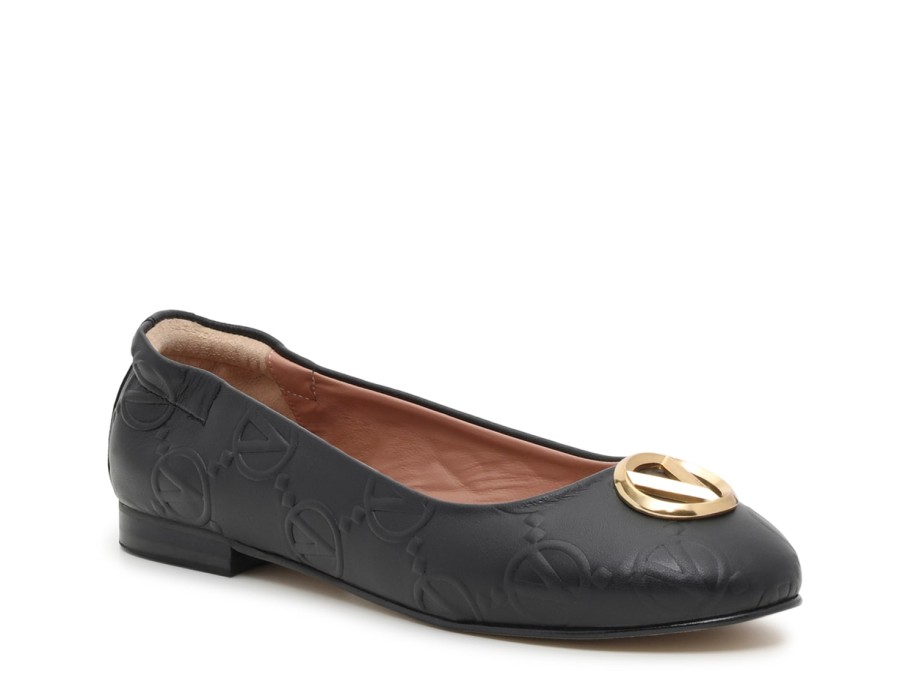 Online Valentino by Mario Valentino Calliope Flat Black