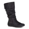 Hot Journee Collection Shelley-3 Boot Black