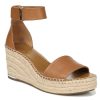 Wholesale Franco Sarto Clemens Espadrille Wedge Sandal Brown Leather