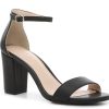 Online Kelly & Katie Hailee Sandal Black Synthetic