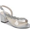 Best Touch Ups by Benjamin Walk Ruby Sandal Silver Metallic