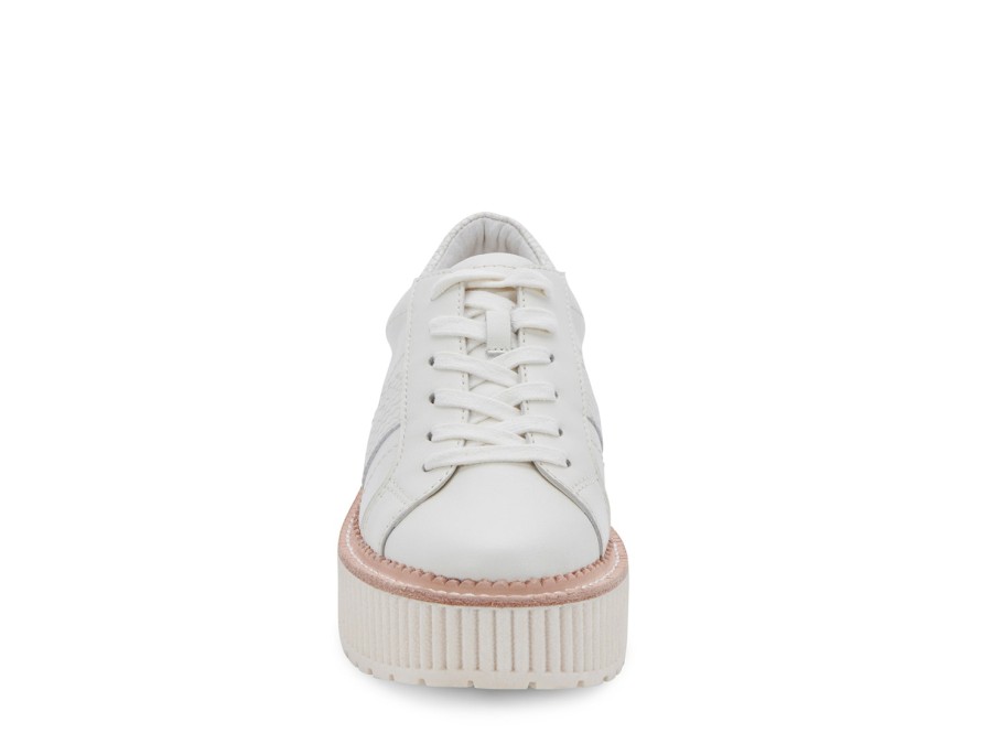 Wholesale Dolce Vita Tiger Platform Sneaker White