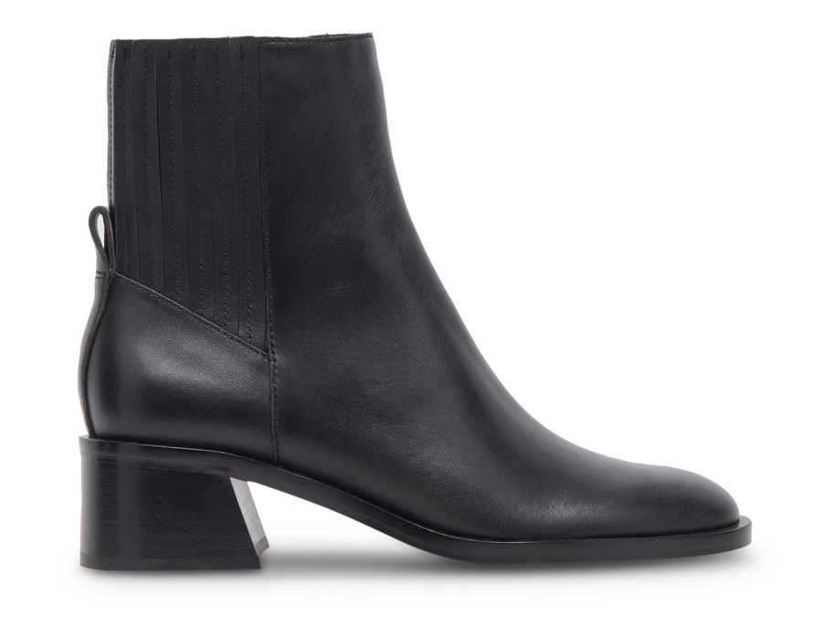 Best Dolce Vita Linny H2O Waterproof Bootie Black Leather