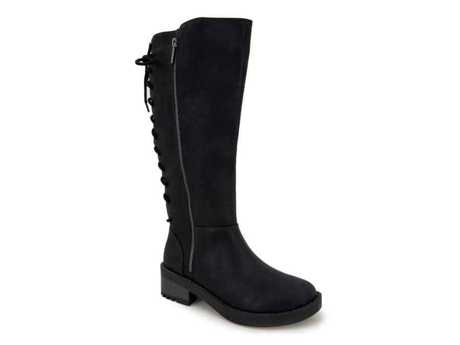 Hot Kensie Dermott Boot Black