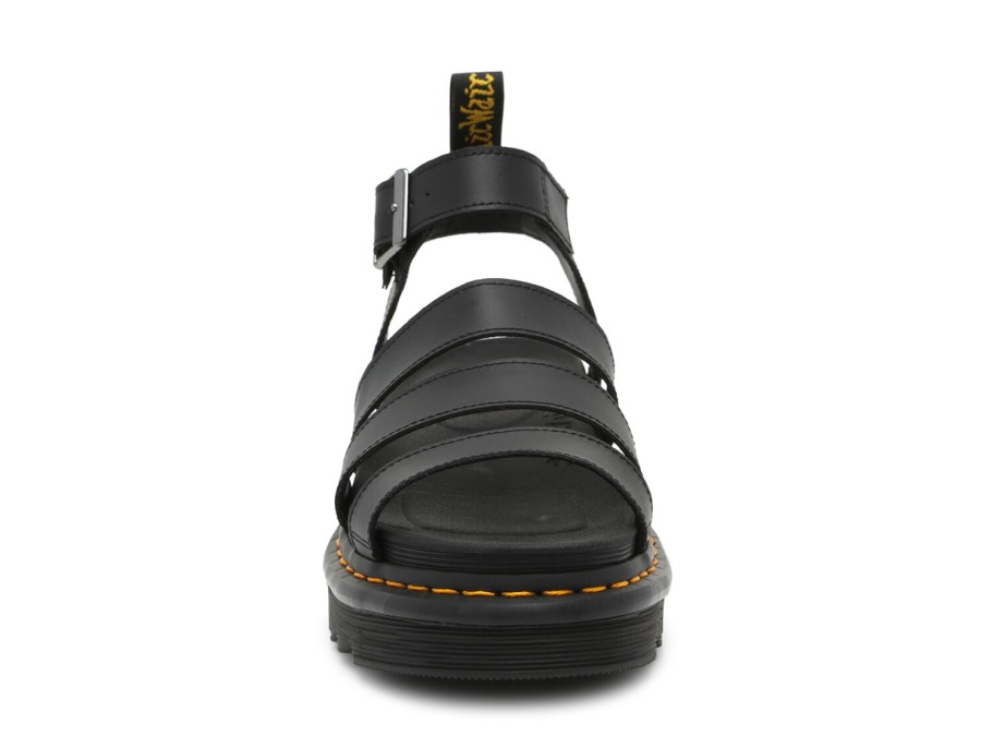 Best Dr. Martens Blaire Platform Sandal - Women'S Black