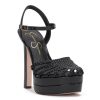 New Jessica Simpson Inaia Platform Sandal Black