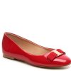 Hot Journee Collection Kim Ballet Flat Red