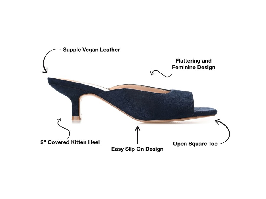 Online Journee Collection Larna Sandal Navy