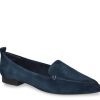 Best Bella Vita Alessi Flat Navy Suede