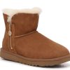 Online UGG Bailey Mini Zip Bootie Chestnut