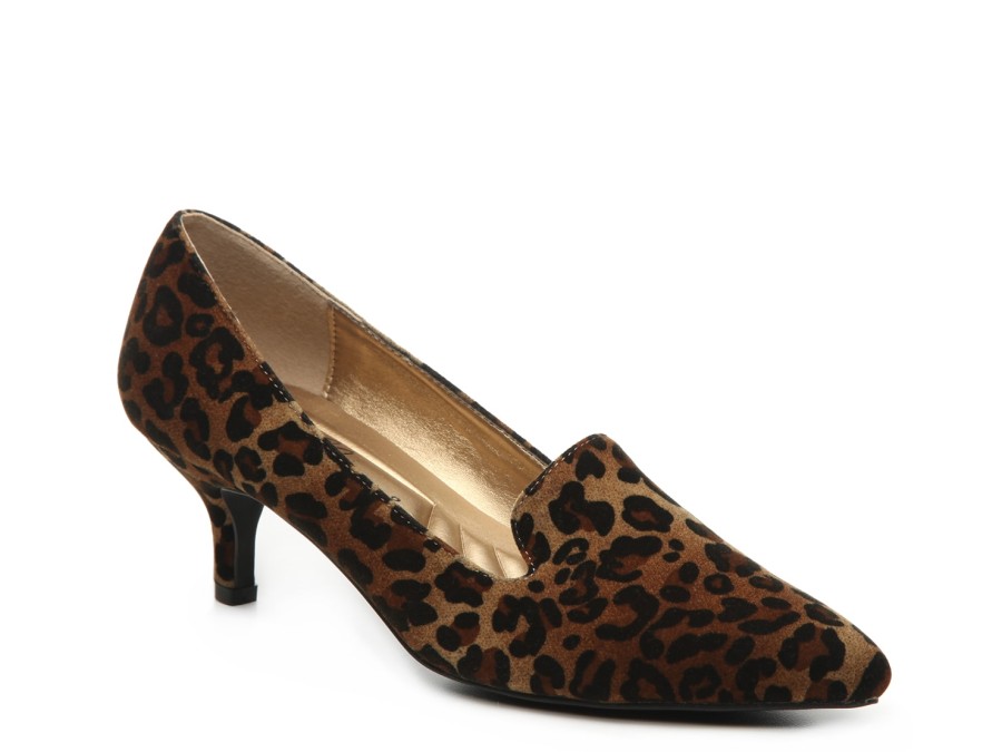 Hot Bellini Bobcat Pump Black/Light Brown Leopard