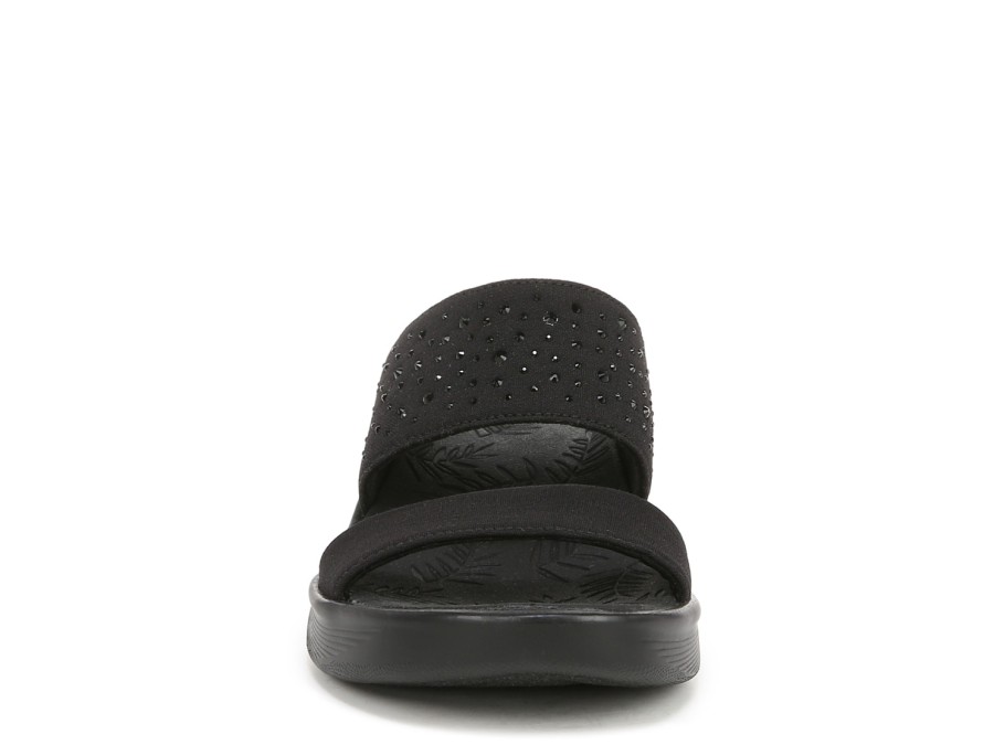 Online BZees Sienna Bright Wedge Sandal Black