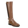 New London Rag Snowd Riding Boot Tan/Dark Brown