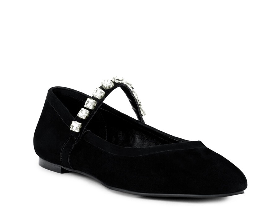 New Rag & Co Assisi Ballet Flat Black