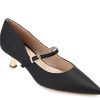 Best Journee Collection Manza Pump Black