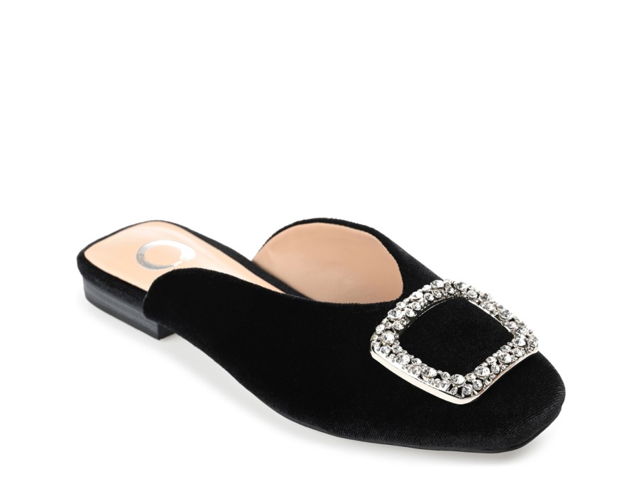 Best Journee Collection Sonnia Flat Black