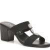 New Italian Shoemakers Azaria Sandal Black