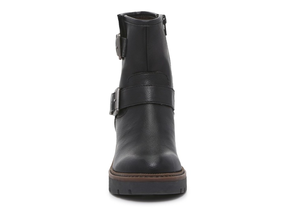 Online b.o.c. Born Concept Monika Moto Boot Black Synthetic