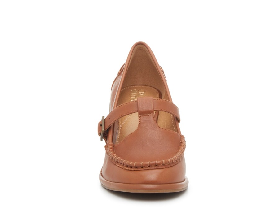 Online Crown Vintage Verma Pump Warmest Buff Brown