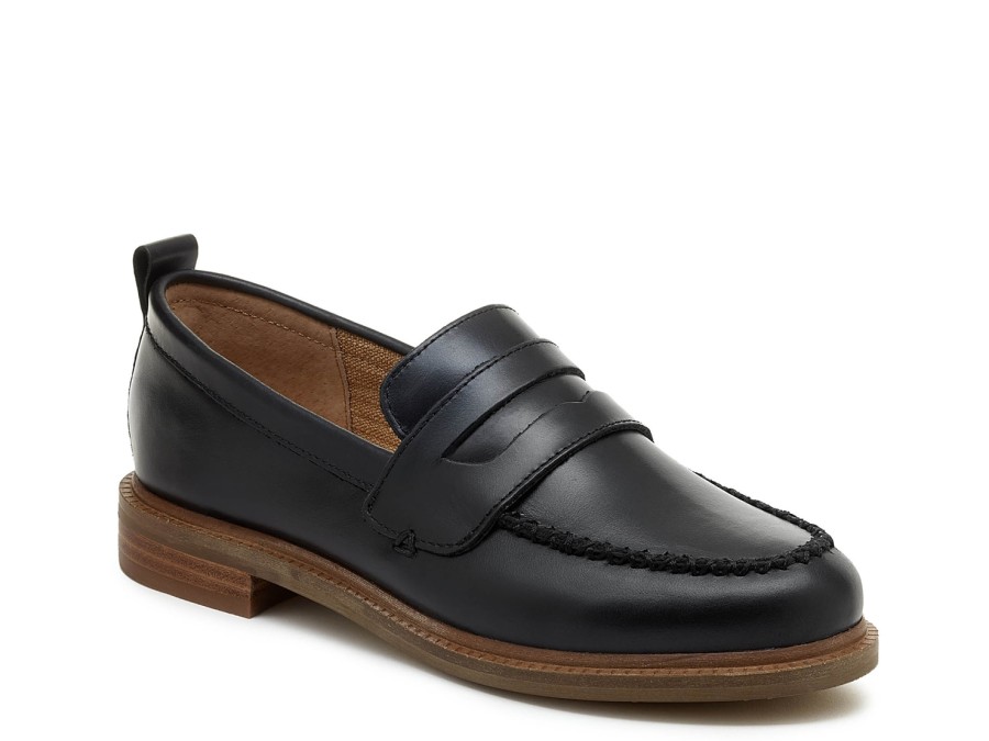 Online Kelsi Dagger Brooklyn Lens Loafer Black Leather