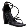 Online Rag & Co Opulence Sandal Black