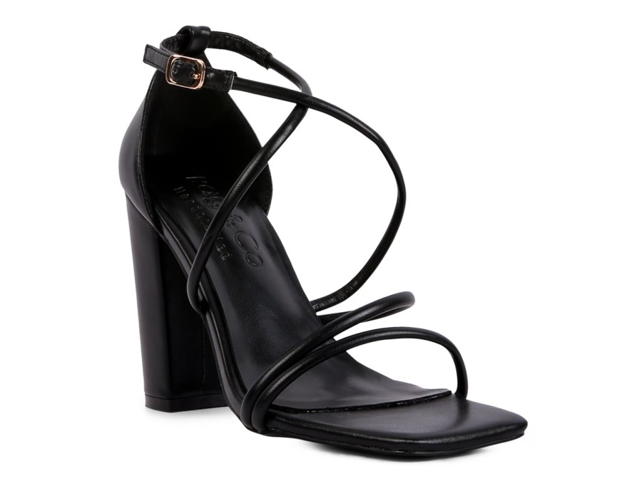 Online Rag & Co Opulence Sandal Black