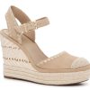 Clearance Vince Camuto Artemea Wedge Sandal Natural Tan/Oat Milk Beige