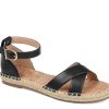 Best Journee Collection Lyddia Espadrille Sandal Black