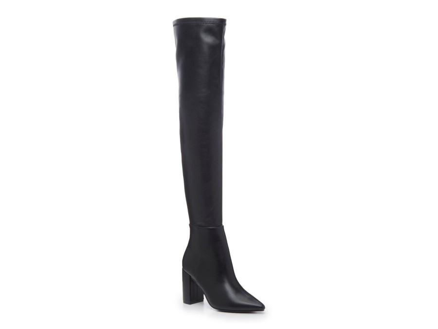 Online Chinese Laundry Fun Times Over-The-Knee Boot Black